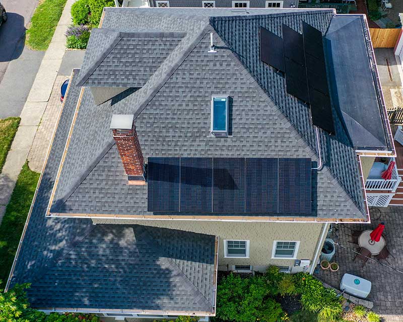 Residential Solar Shingles Installation