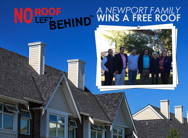 A Newport Family Wins A Free Roof